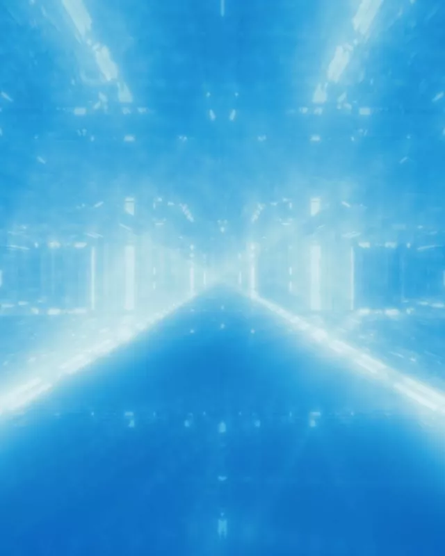 Neon Tunnel Blue Light Vortex 4:5 Instagram 60fps Screensaver VJ Loop