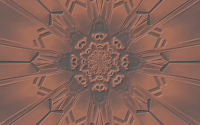 Neon Tunnel Fractal Kaleidoscope Vj Loop 16:10 Macbook 60fps Screensaver