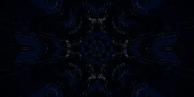 Neon Tunnel Pulsating Symmetric Vortex VJ Loop 60fps 2:1 Screensaver