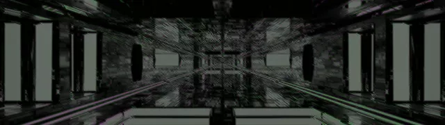 32:9 Ultrawide Neon Tunnel VJ Loop 60fps Screensaver Geometric Grid