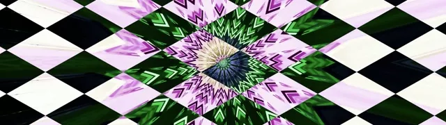 32:9 Ultrawide Neon Tunnel Kaleidoscope Burst VJ Loop 60fps Screensaver