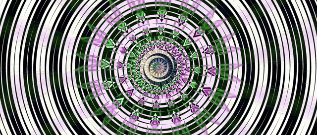 Neon Tunnel Spiraling Vortex - VJ Loop 21:9 Ultrawide 60fps Screensaver