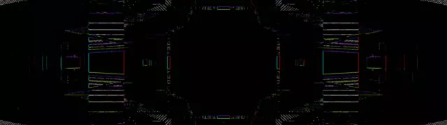 Neon Tunnel Symmetrical Grid 32:9 Ultrawide 60fps VJ Loop Screensaver