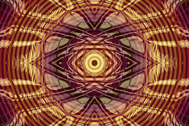 Hypnotic Neon Tunnel Pulsating Eye Vortex VJ Loop 60fps 3:2 Screensaver