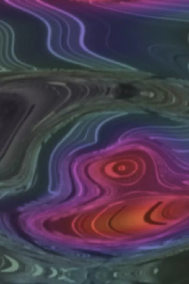 Neon Tunnel Spiraling Vortex 2:3 Portrait 60fps VJ Loop Screensaver