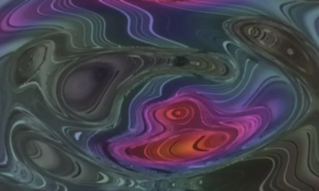 Neon Tunnel Pulsating Vortex VJ Loop 5:3 Wide 60fps Screensaver