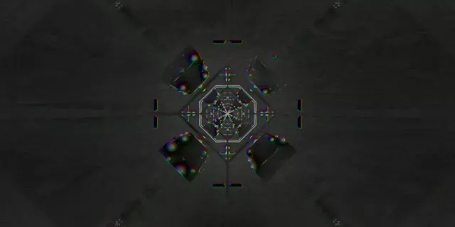 Neon Tunnel Kaleidoscope Vortex | 2:1 Univisium 60fps Screensaver Loop