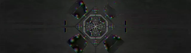 Pulsating Hexagon Neon Tunnel 32:9 Ultrawide 60fps VJ Loop Screensaver
