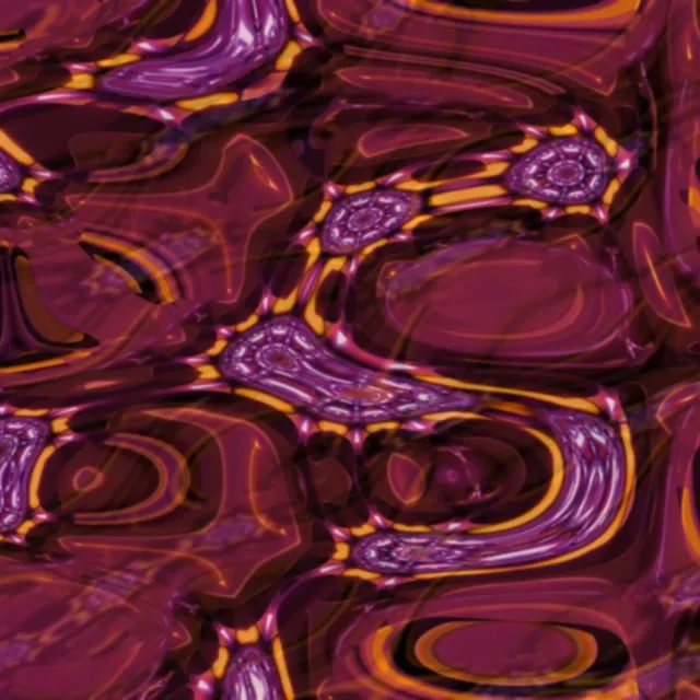 1:1 Square Neon Tunnel VJ Loop 60fps Purple Spiral Screensaver