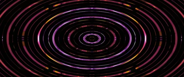 Neon Tunnel Spiraling Vortex VJ Loop 60fps 2.39:1 Screensaver