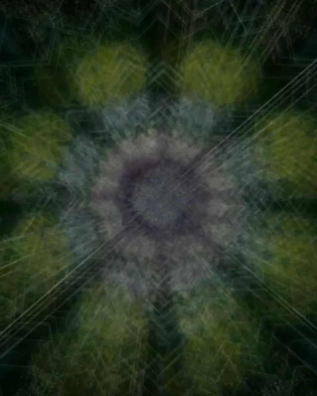 Neon Tunnel Pulsating Vortex VJ Loop 4:5 Instagram 60fps Screensaver