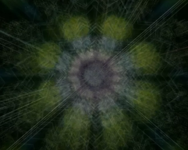 5:4 Industrial Neon Tunnel Pulsating Orb Vortex 60fps Screensaver Vj Loop