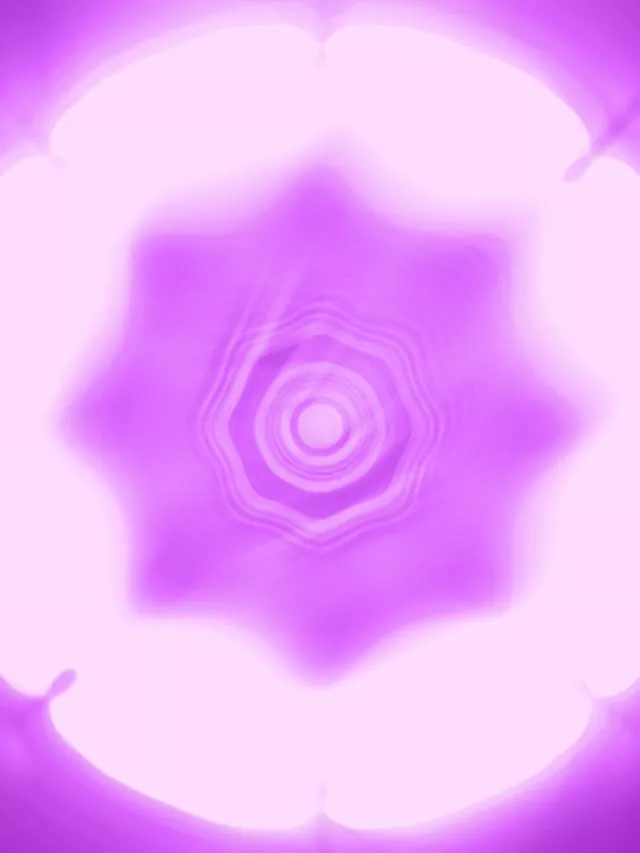 Pulsating Magenta Neon Tunnel VJ Loop 3:4 iPad Portrait 60fps Screensaver