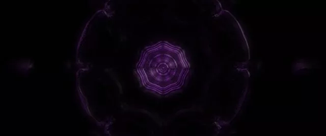 Purple Octagon Neon Tunnel VJ Loop 60fps 2.39:1 Screensaver