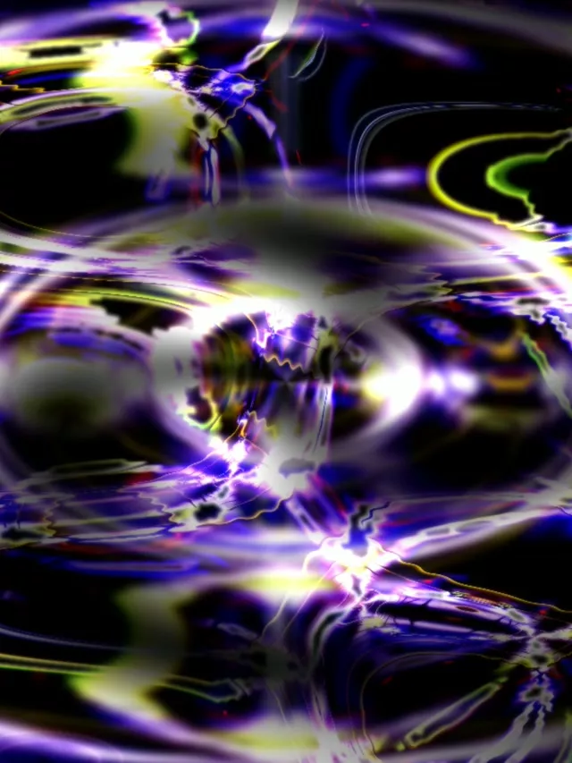 3:4 Mobile 60fps Screensaver Neon Tunnel Prismatic Energy Flow Loops Video