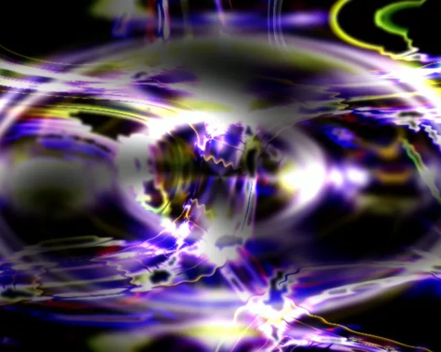 5:4 SXGA 60fps Screensaver Neon Tunnel Vibrant Mandala Spin Live Wallpaper