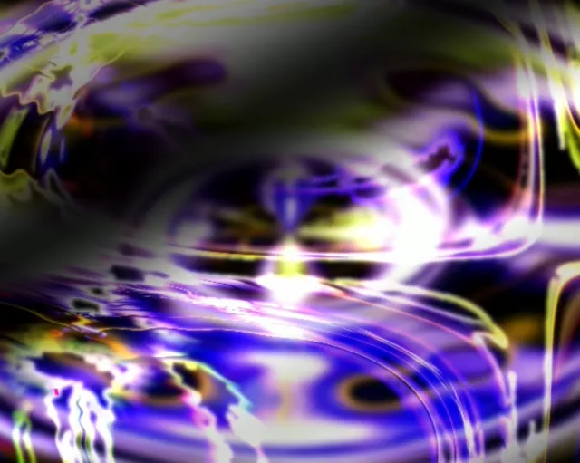 5:4 Display 60fps Neon Tunnel Screensaver Glowing Rainbow Helix Vj Content