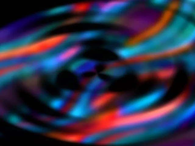 4:3 Classic 60fps Screensaver Neon Tunnel Vibrant Pink Blue Helix VJ Visual