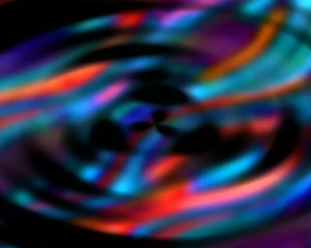 5:4 Tall 60fps Screensaver Neon Tunnel Pulsing Magenta Blue Helix Visuals Loop