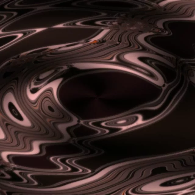 1:1 Square 60fps Screensaver Neon Tunnel Pulsating Rose Gold Kaleidoscope Visuals Loop