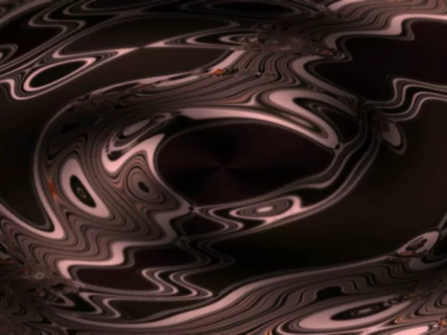 4:3 Standard 60fps Screensaver Neon Tunnel Flowing Rust Ribbons Vj Content