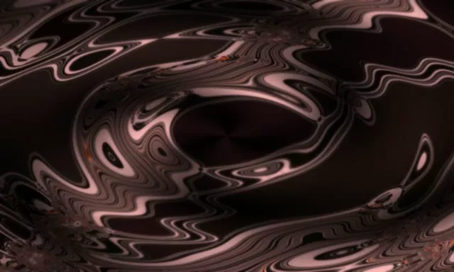 5:3 Wide 60fps Screensaver Neon Tunnel Twisting Copper Fractals Video Loops