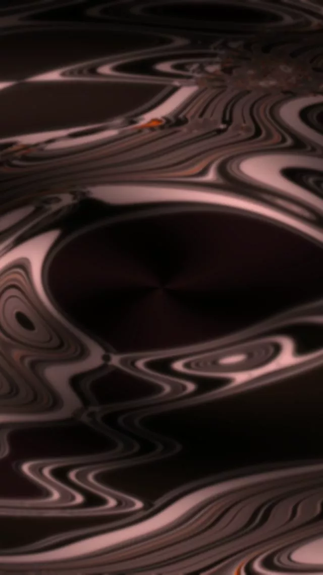 9:16 Reels 60fps Screensaver Neon Tunnel Swirling Bronze Fractal Vj Animation