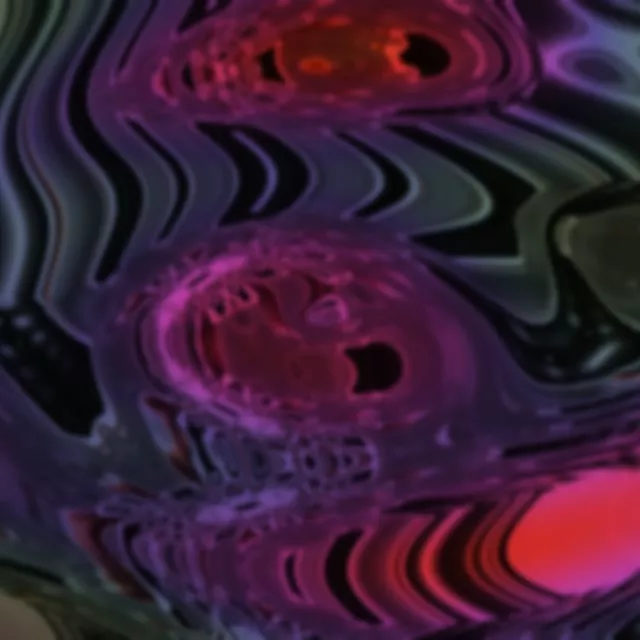 1:1 Square 60fps Screensaver Neon Tunnel Kaleidoscope Burst VJ Visual