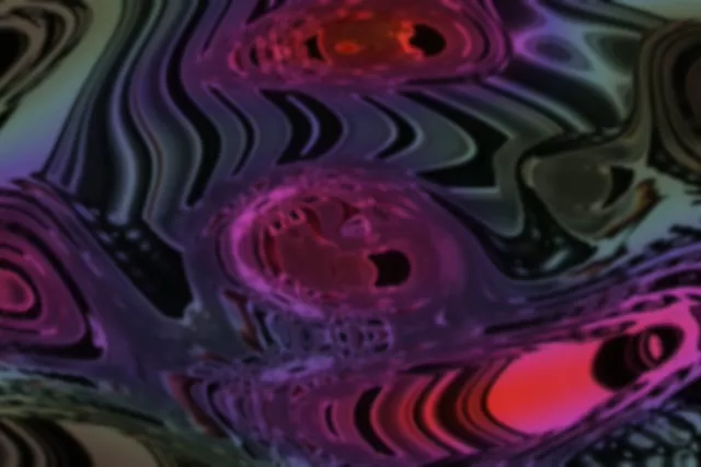 3:2 Classic 60fps Screensaver Neon Tunnel Twisting Purple Waves Live Wallpaper