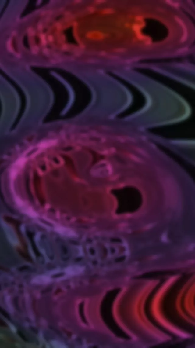 9:16 Reels 60fps Screensaver Neon Tunnel Pulsating Waves VJ Animation