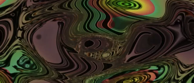 21:9 Ultrawide 60fps Screensaver Neon Tunnel Swirling Liquid Vortex Motion Background