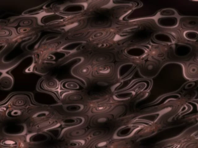 4:3 Standard 60fps Screensaver Neon Tunnel Undulating Rose Bronze Tunnel Loopable Video