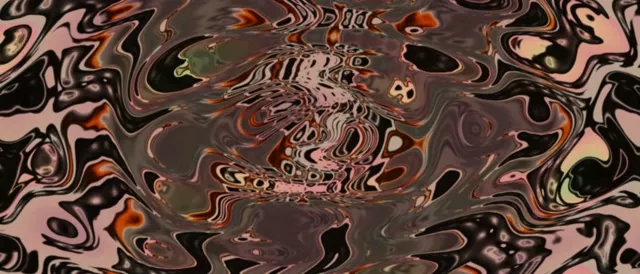 21:9 Ultrawide 60fps Neon Tunnel Screensaver - Psychedelic Swirling Vortex VJ Loop