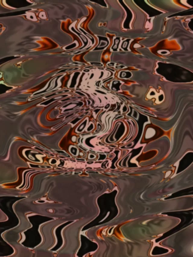 3:4 Vertical 60fps Neon Tunnel Screensaver - Swirling Neon Vortex Motion Background