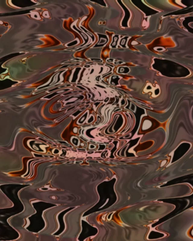 4:5 Portrait 60fps Neon Tunnel Screensaver - Undulating Psychedelic Waves Animation