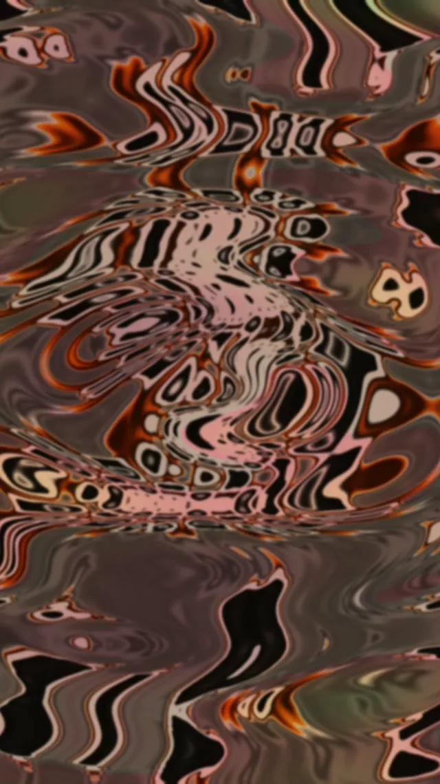 9:16 Reels 60fps Neon Tunnel Screensaver - Hypnotic Liquid Motion VJ Visual