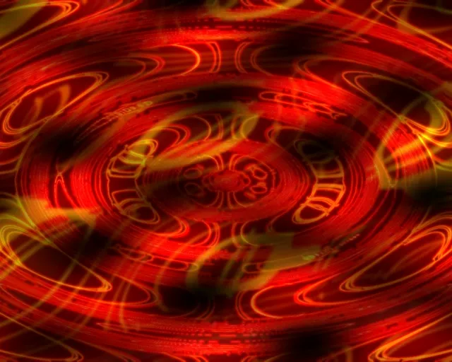 5:4 Tall 60fps Neon Tunnel Screensaver - Twisting Emerald Tunnel Veejay Loop