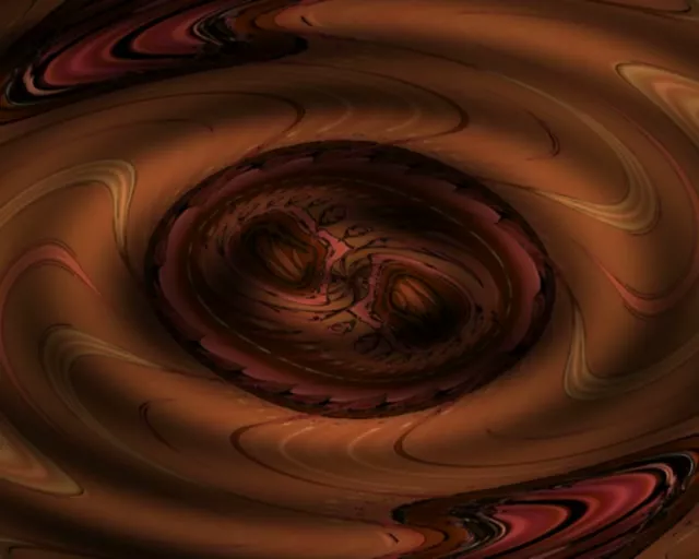 5:4 Monitor 60fps Screensaver Neon Tunnel Rotating Spiral Tunnel Visual Vj