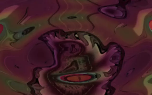 16:10 Desktop Neon Tunnel 60fps Screensaver - Neon Magenta Swirl Vortex VJ Visual