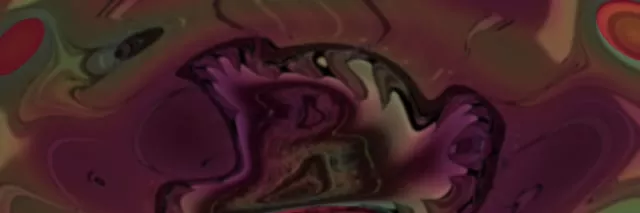 3:1 Wide Neon Tunnel 60fps Screensaver - Radiant Emerald Kaleidoscope VJ Footage