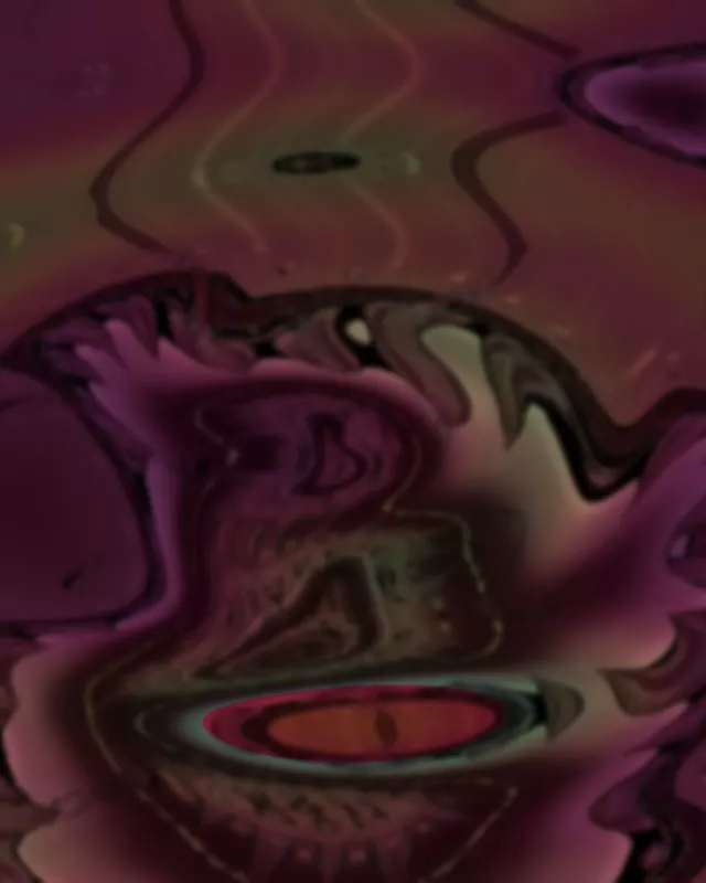 4:5 Portrait Neon Tunnel 60fps Screensaver - Pulsing Magenta Green Spiral Motion Background