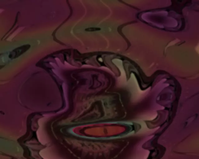 5:4 SXGA Neon Tunnel 60fps Screensaver - Luminous Spiral Fractal Burst VJ Animation