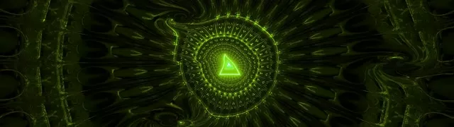 32:9 Super Ultrawide 60fps Screensaver Neon Tunnel Radial Diamond Vortex Loopable Video