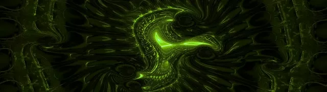 32:9 Ultrawide 60fps Neon Tunnel Screensaver - Luminous Kaleidoscope Burst VJ Footage