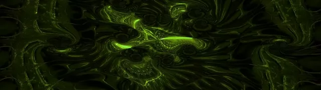 32:9 Ultrawide 60fps Screensaver Neon Tunnel Electric Green Spiral VJ Content