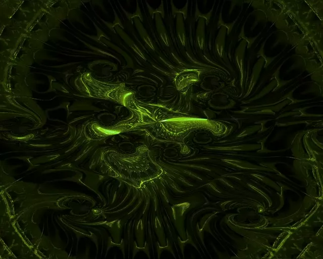 5:4 SXGA 60fps Screensaver Neon Tunnel Glowing Fractal Diamond VJ Animation