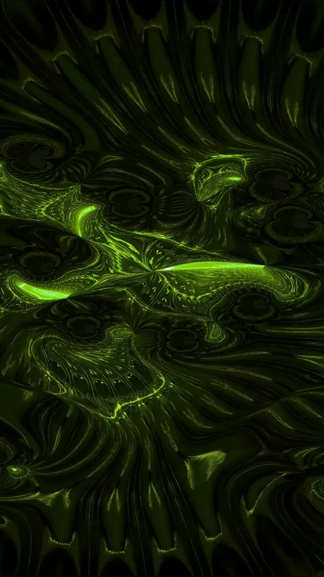 9:16 Reels 60fps Screensaver Neon Tunnel Pulsating Fractal Burst VJ Animation