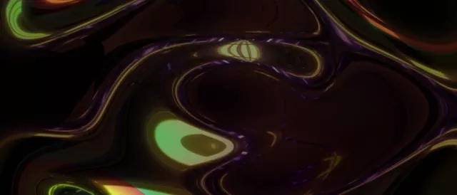 21:9 Ultrawide 60fps Screensaver Neon Tunnel Swirling Purple Gold Vortex Vj Loop