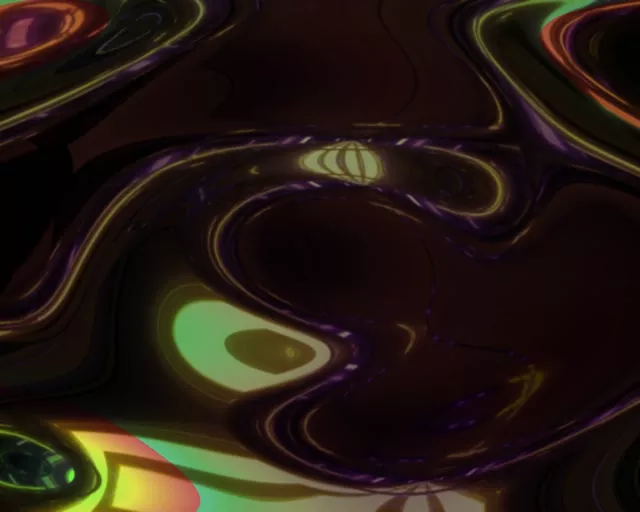 5:4 Tall 60fps Screensaver Neon Tunnel Ethereal Glowing Ribbons Live Wallpaper