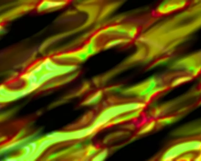 5:4 SXGA 60fps Neon Tunnel Screensaver - Pulsing Neon Diamond Helix Veejay Animation